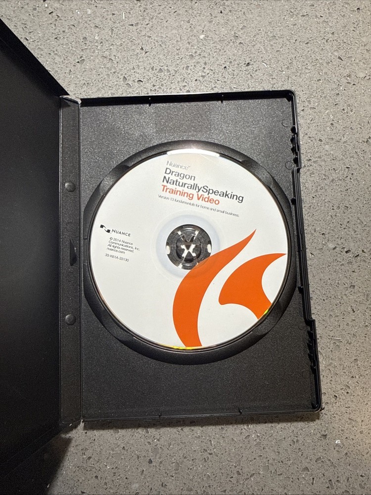 NUANCE Dragon NaturallySpeaking Premium Speech Recognition Software Version 13