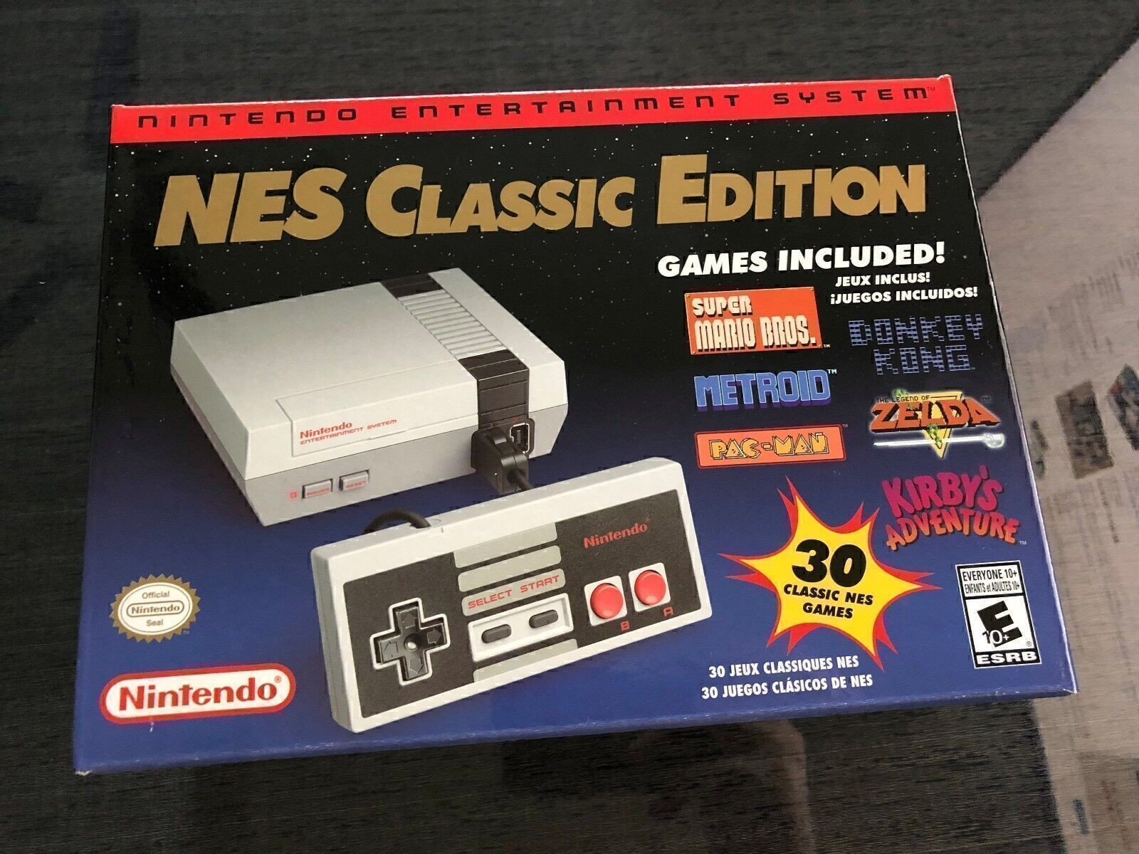 Nintendo NES Classic Edition Mini Console USA New Unopened w 30 games US Stock