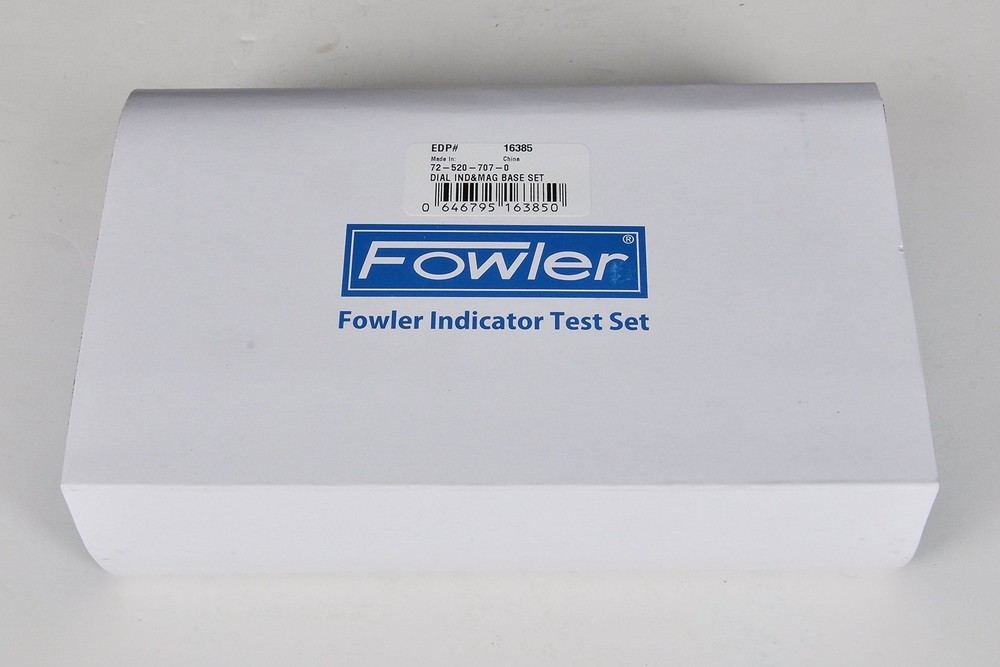 Fowler 52-520-707-0, Long Range Indicator Magnetic Base with Fine Adjustment