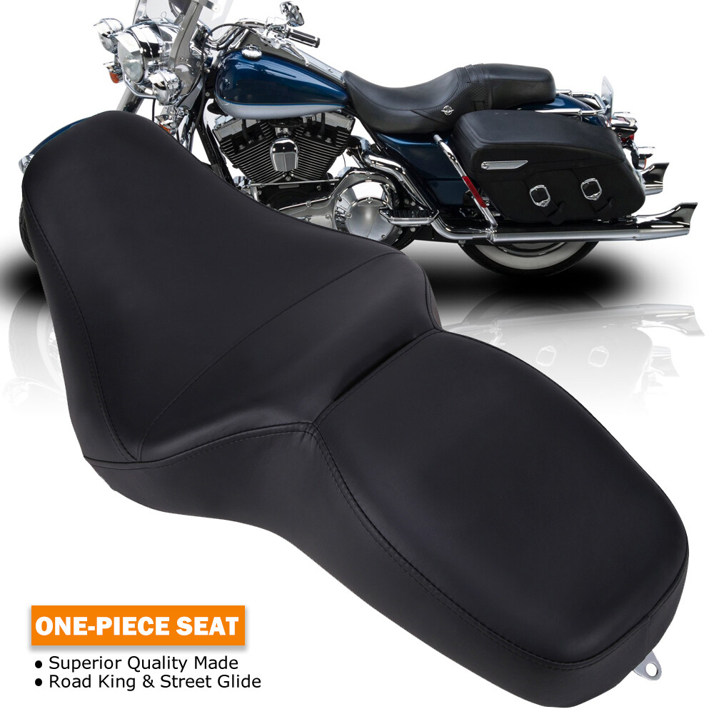 Low-Profile Seat For Harley 1997-2007 Road King FLHR/HP & 2006-2007 Street Glide