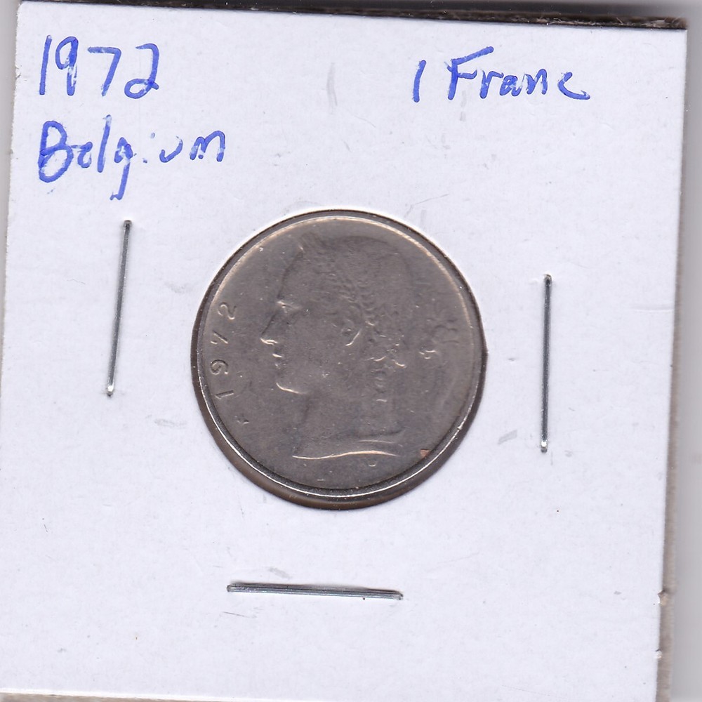 1972 Belgium 1 Franc