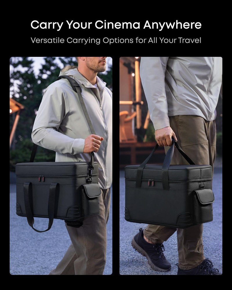 NEBULA X1 Projector Accessory w/Wireless Satellite Speaker Microphone Carry Case