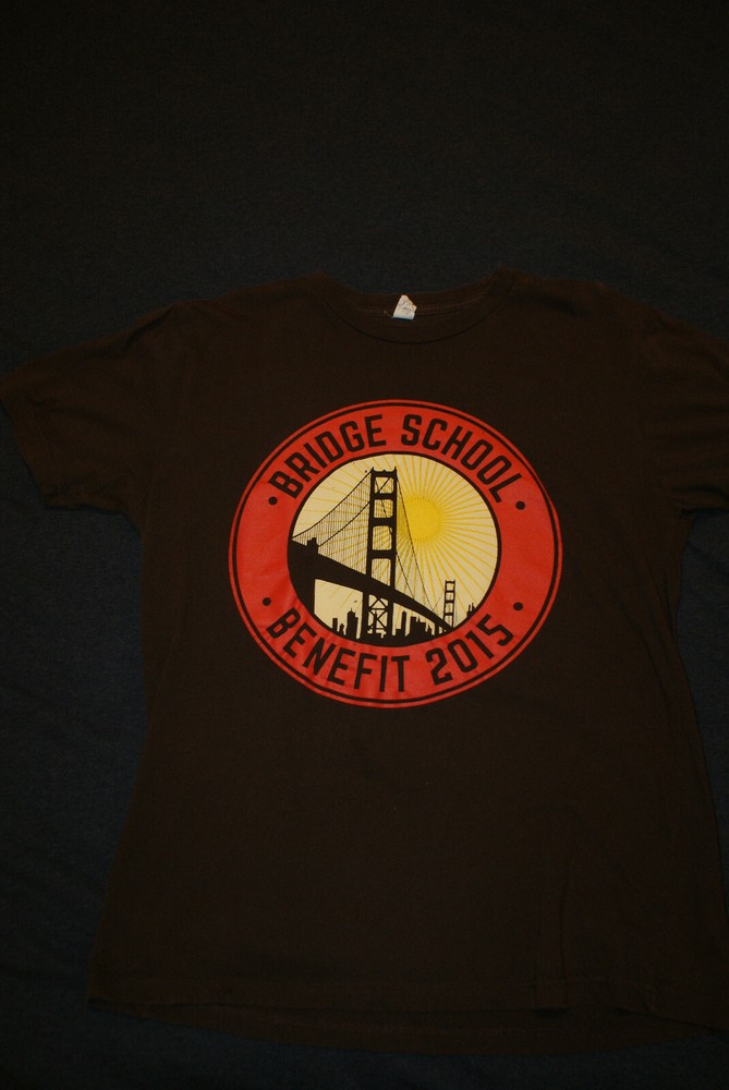 neil young rare bridge school 2015 original shirt