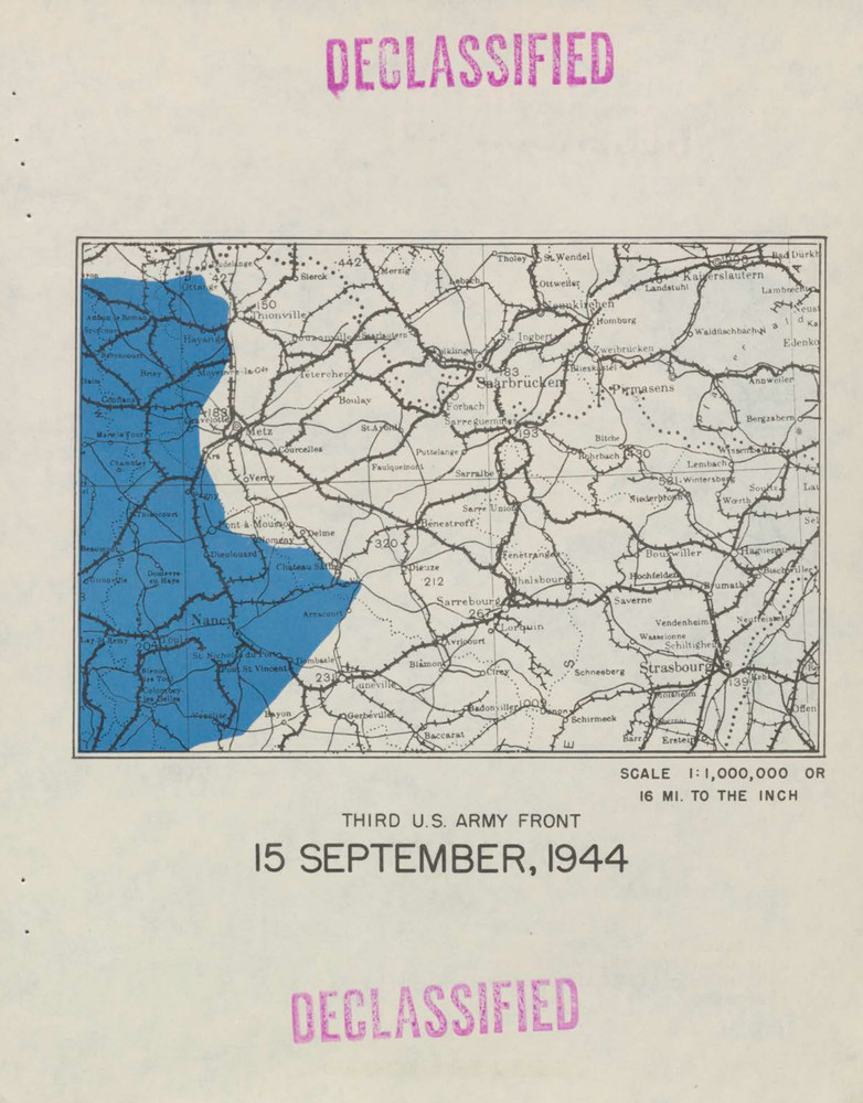 108 Page XIX Tactical Air Command Operations 9th AAF Europe Third Army Data CD