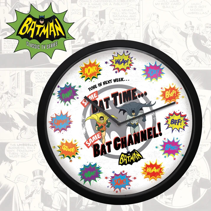 DC Batman BAT TIME | Wall Clock Limited edition LE Rare