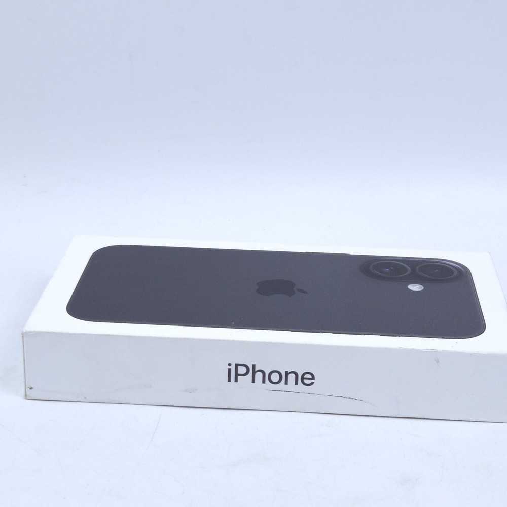 EMPTY BOX Apple A3081 iPhone 16 Black - Empty Box ONLY