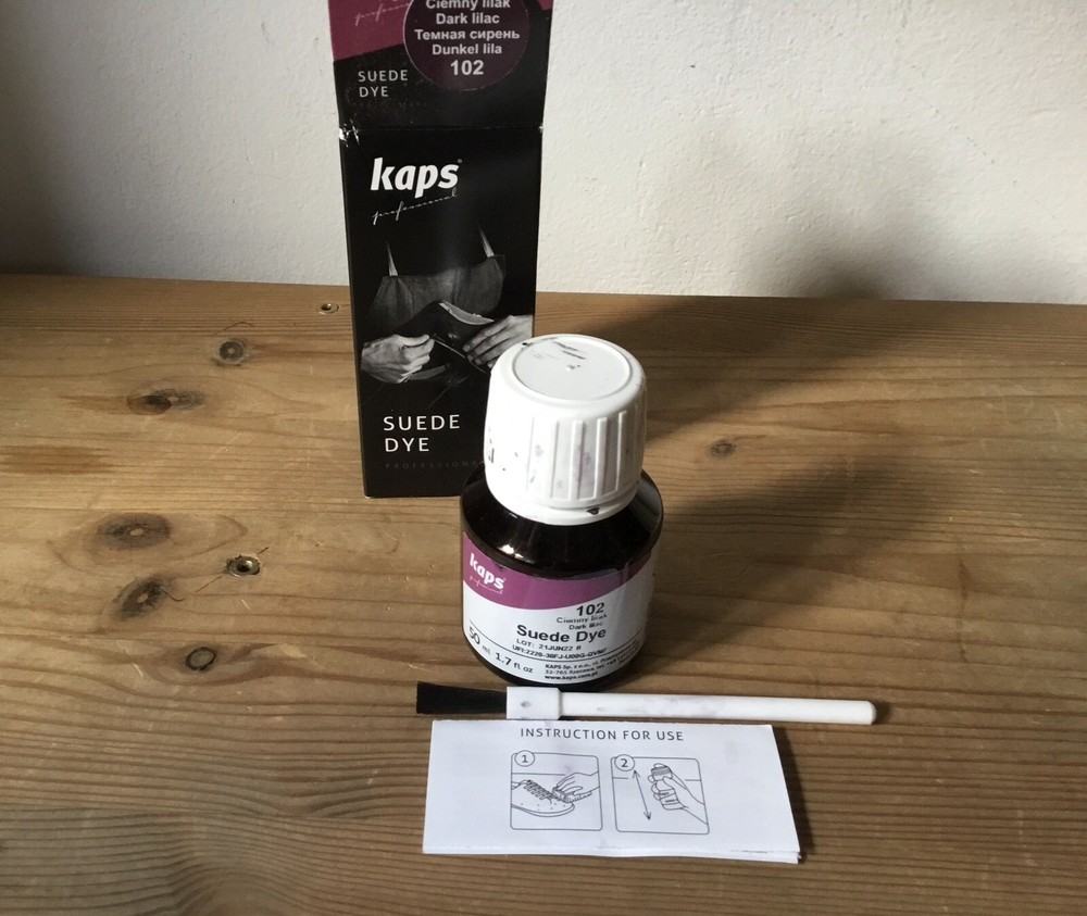 Kaps Purple Suede Dye Used