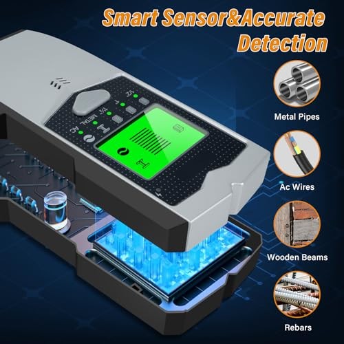 Stud Finder Wall Scanner, 5 in 1 Multifunctional Wall Detector Scanner with