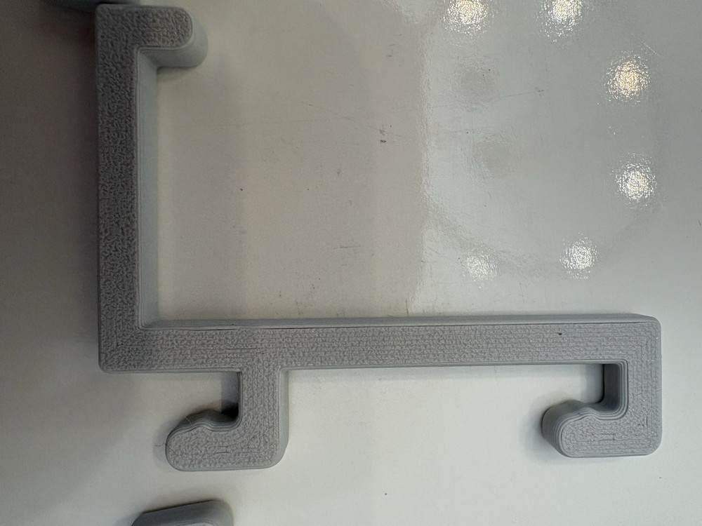 IKEA Skadis Hooks 3 Pack - 3d Printed Pegboard Holder - Strong Organizer Hooks