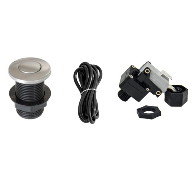 Air Button Switch Set Pneumatic Air Pressure Switch Knob Bath Spa Home Tools
