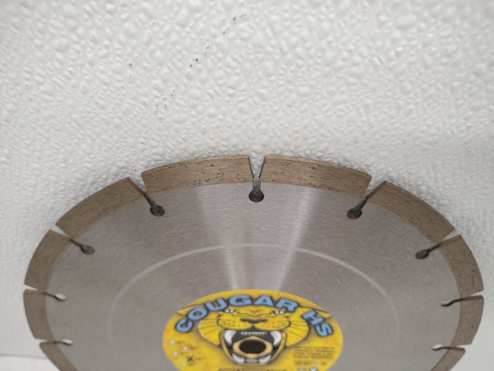 Delta Diamond Cougar HS 10 inch Diamond Blade, Premium, Segmented, MASONRY