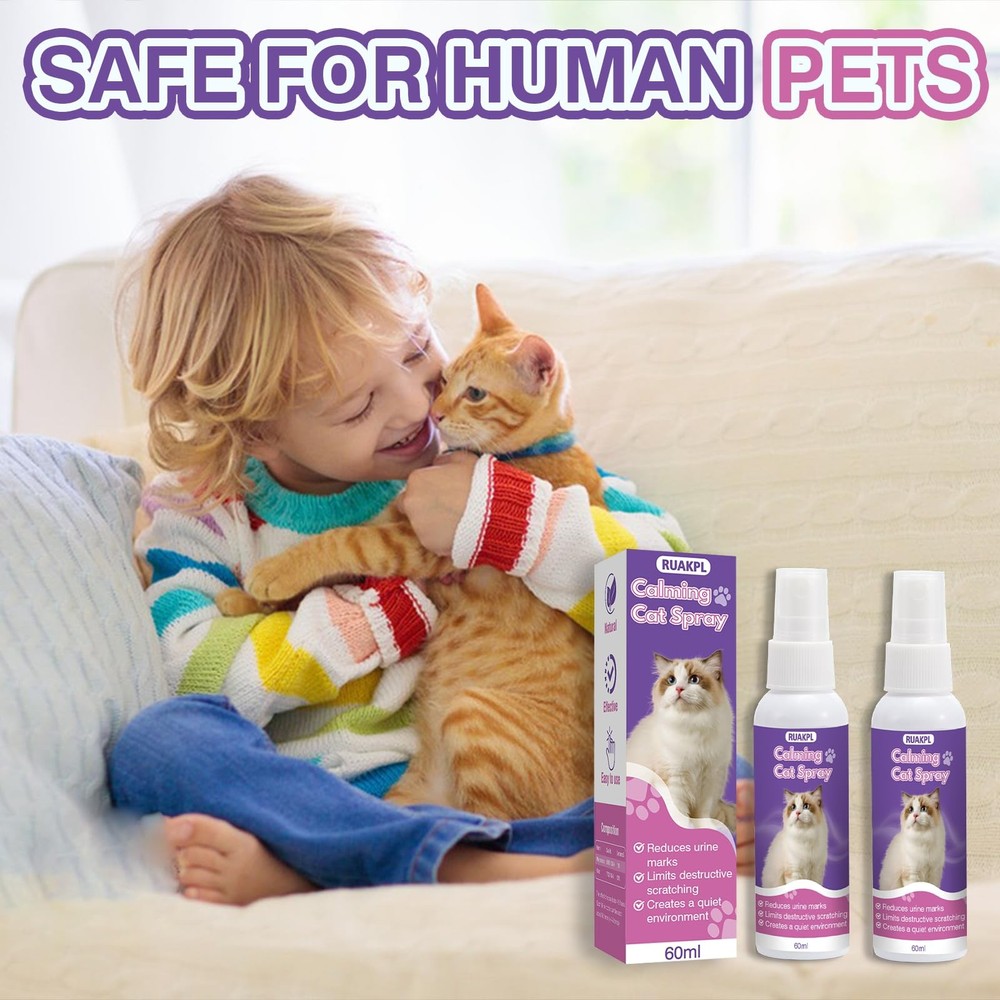 Cat Calming Spray 60 ML 2 Pack