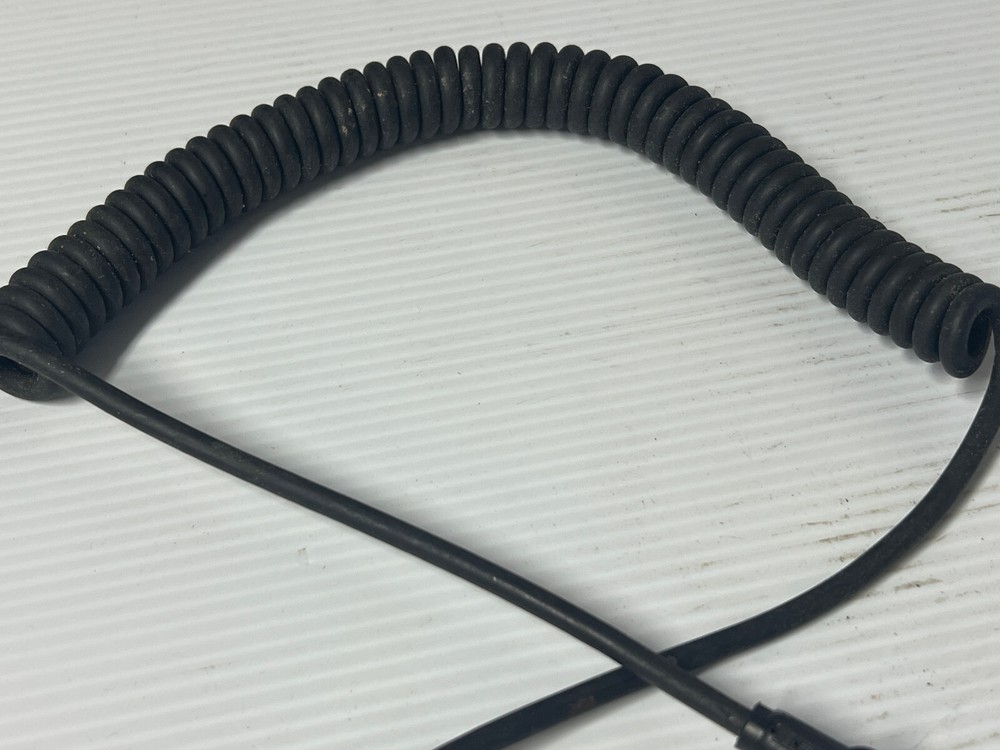 Vintage Flash power cord Profoto pc - coiled - used sync cable