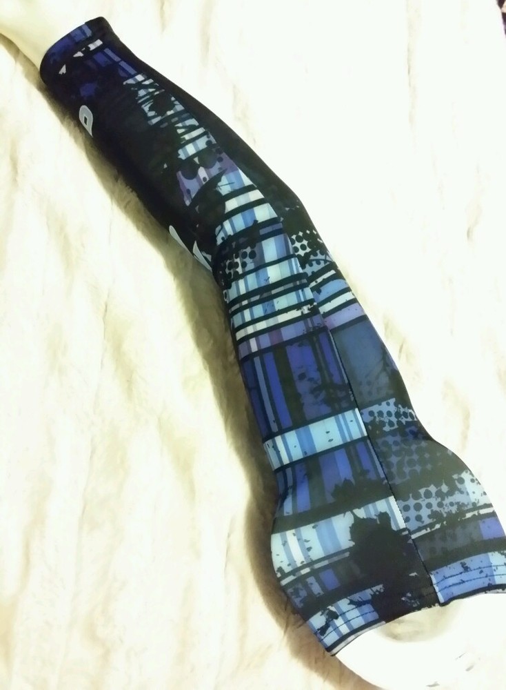 Small Roto Grip Compression Sleeve, Blue Grunge