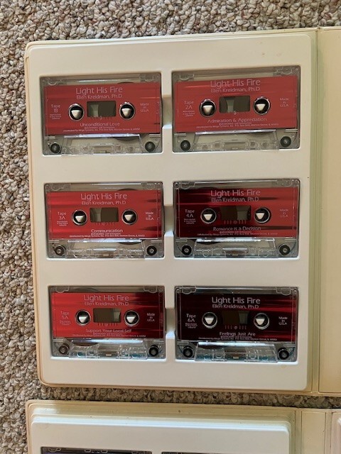 Light His Fire Light Her Fire 24 Cassette Program For Couples With New Workbooks