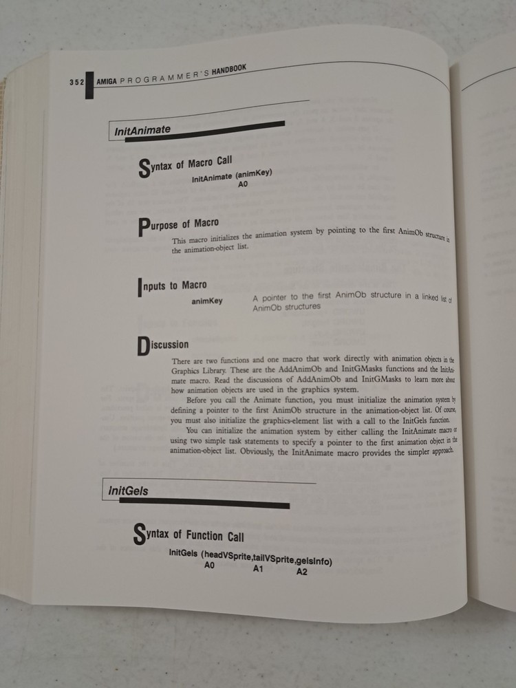 VTG 1987 2nd Edition-Amiga Programmer's Handbook-Mortimore Volume 1