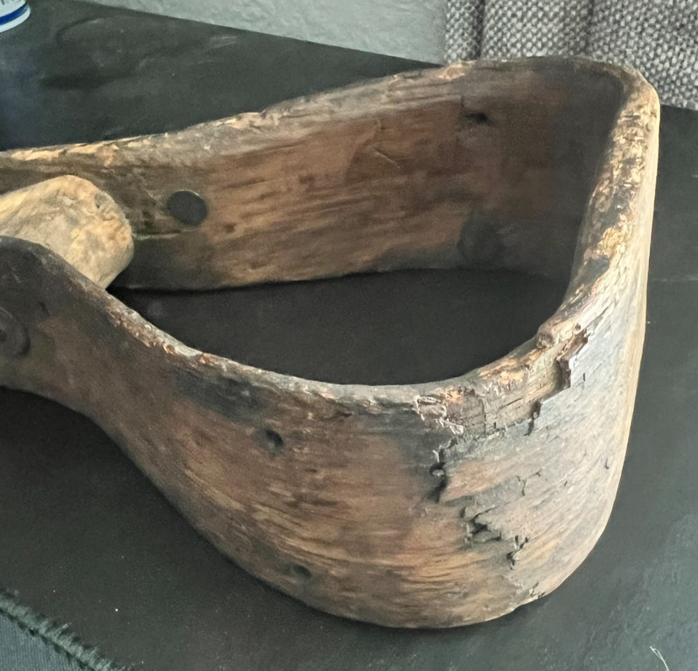 Civil War Pattern 1859 McClellan cavalry wooden stirrup frame