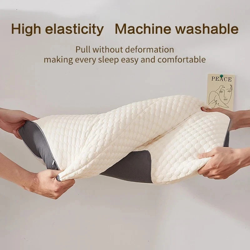 2PC Memory Foam | Neck Pillow Sleeping | Soft Ergonomic Cervical Support Cushion