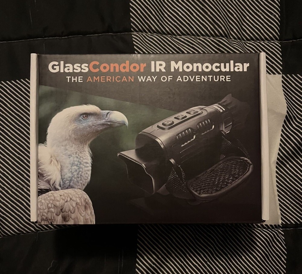 Glass Condor IR Monocular CREATIVE XP Night Vision Scope Black