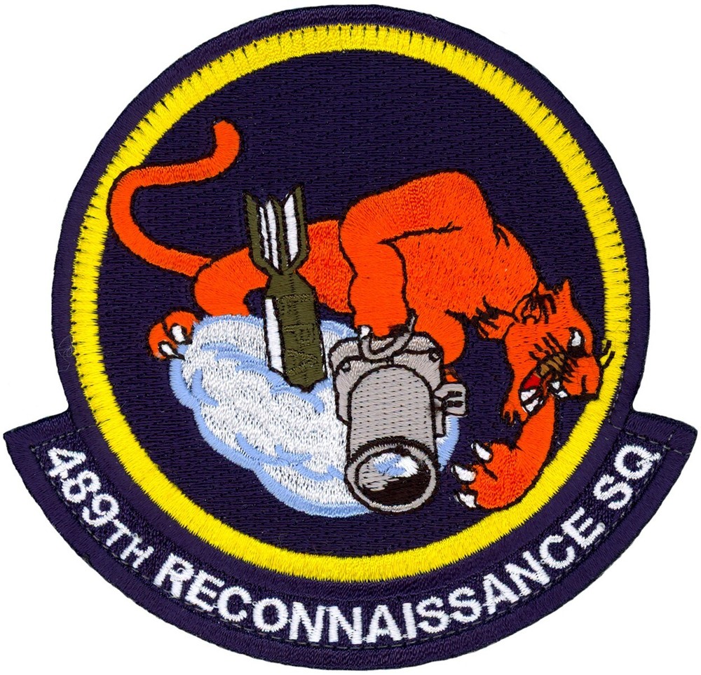 USAF 489th RECONNAISSANCE SQUADRON PATCH - LPA