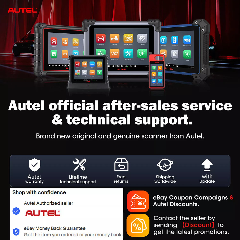 2025 Newest Autel MaxiIM KM100 Key Fob Programming Tool Programmer Immobilizer