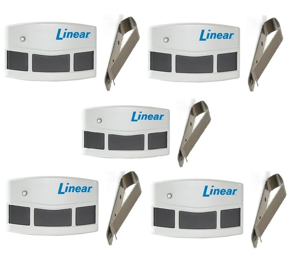 Mega Code / Linear MCT-3 (DNT00089) / MST3 DNT00093 Remote Control - 5 Pack