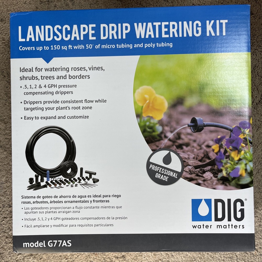 DIG Drip Hose Bib Kits,Drip Irrigation Kit (G77AS)