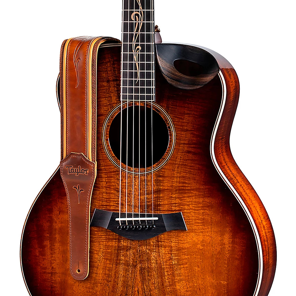 Taylor Spring Vine Leather Guitar Strap Brown 2.5 in.
