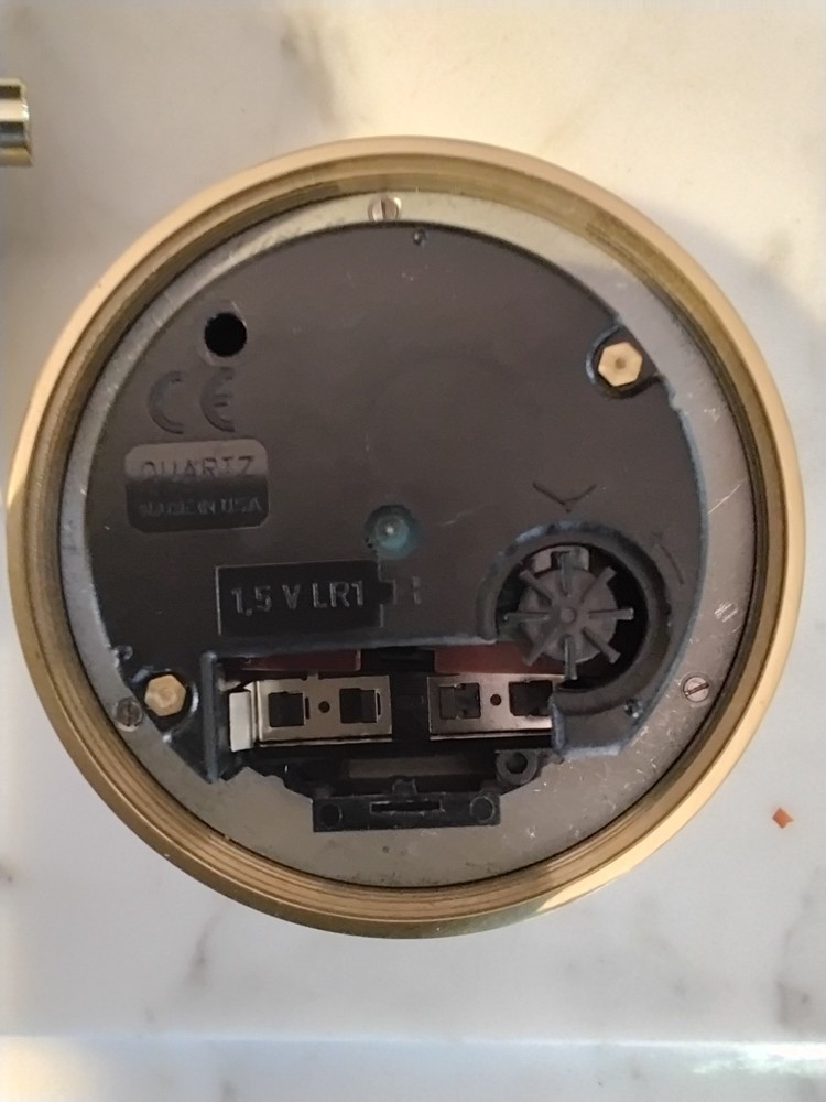 Weems and plath skipjack gimbal clock barometer