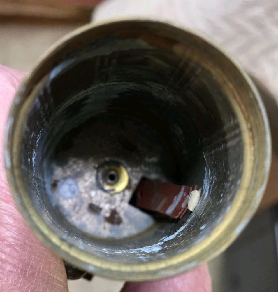 ORIGINAL WWII US ARMY ~ COMBAT FIELD ~ USALITE TL-122-A ~ FLASHLIGHT TORCH