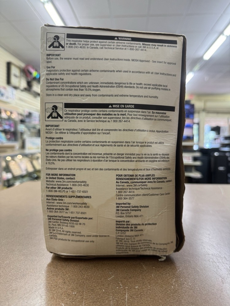 3M 6900 Full Facepiece Reusable Respirator Size Large