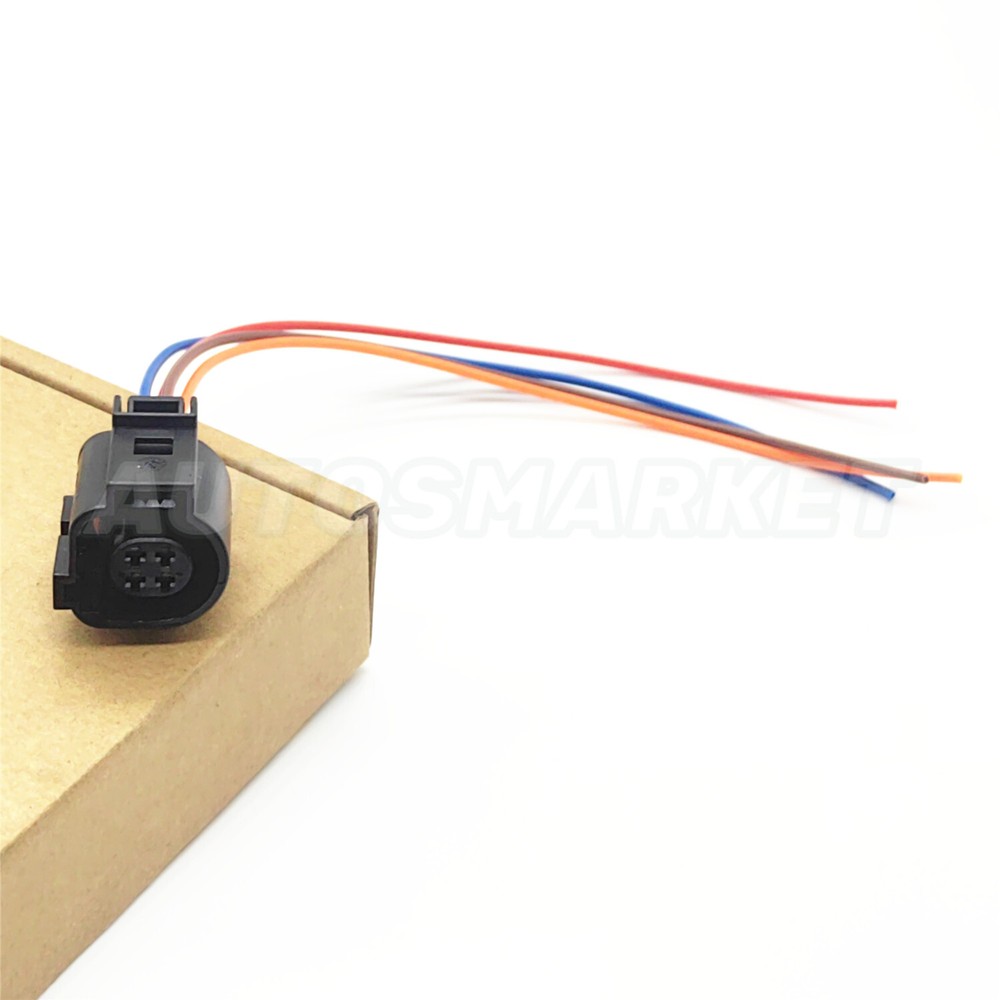 New Headlamp Level Range Sensor Connector Plug For Audi R8 2008-2012 4B0973712A