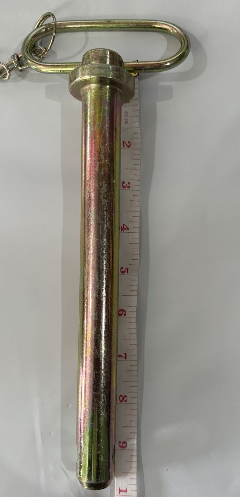 Lot of 2 Goliath 7/8" Tractor Hitch Pin with Chain ~ HP78WC