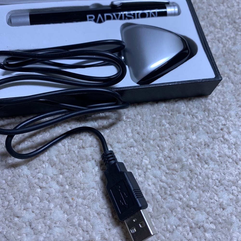 Used Radvision Wireless Laser USB Representation Remote Pointer In Case