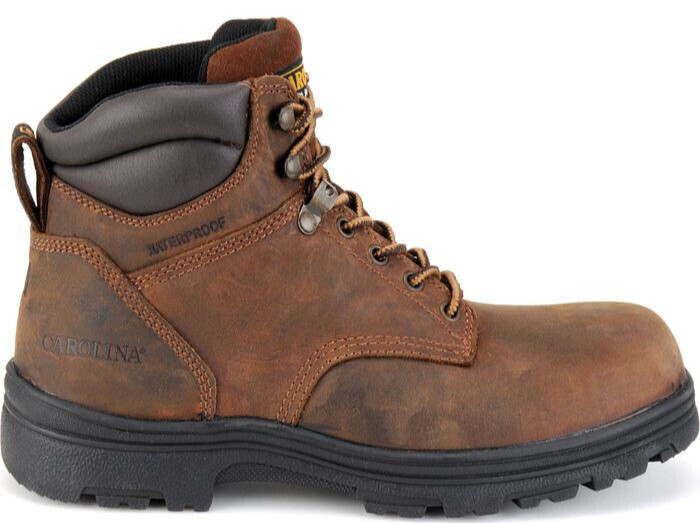 Carolina Men's Engineer 6" Soft Toe Waterproof Work Boot 2E Width (Select Size)