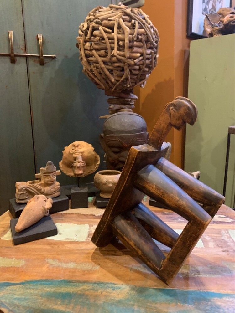 Late 19th century Lobi stool