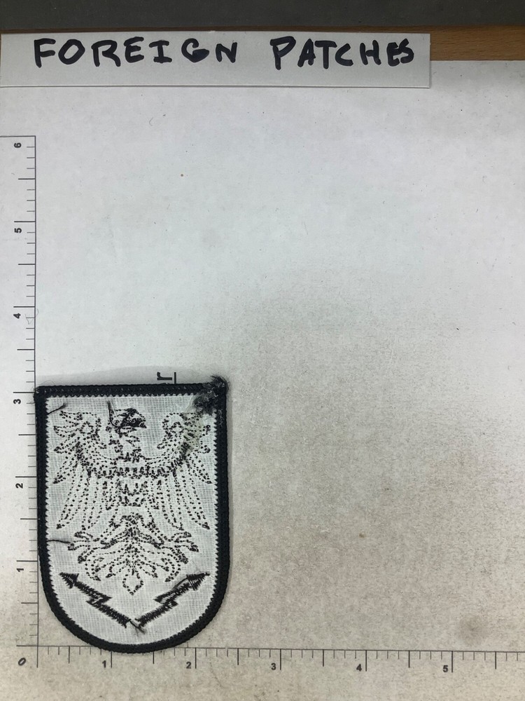 VINTAGE GERMAN MILITARY PATCH