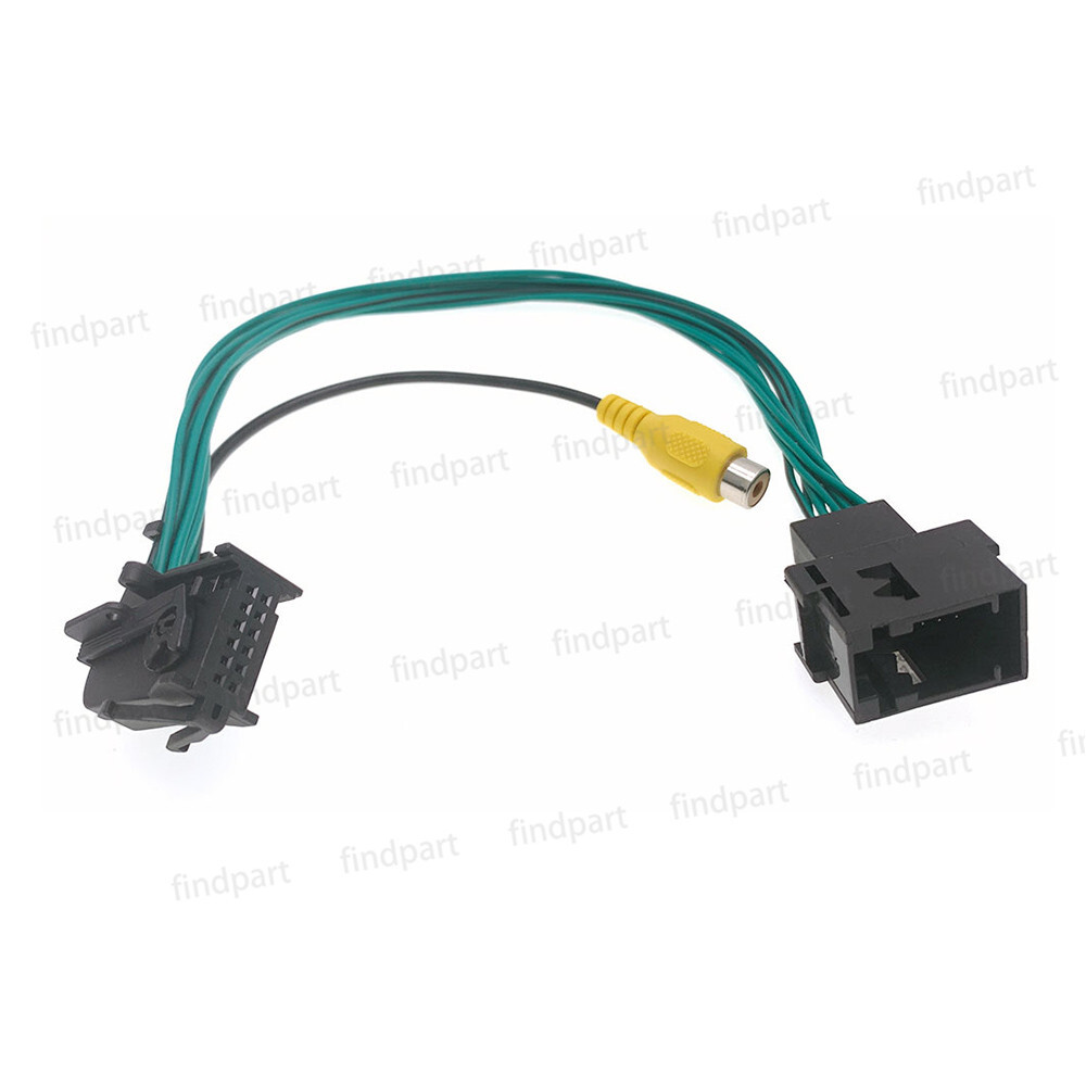 Reverse Back up Camera RCA Video Adapter Cable Wire for Ford SYNC 1 Focus Fiesta