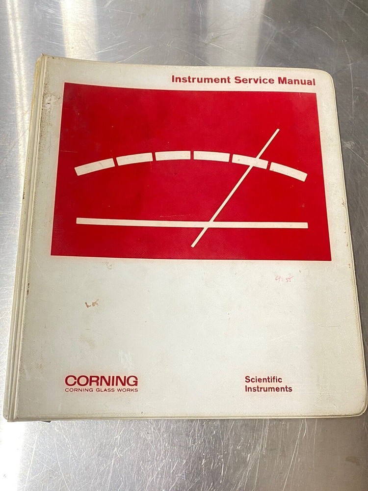 Corning 7 & 10 PH meter - Users Guide / Instruction Book / Manual