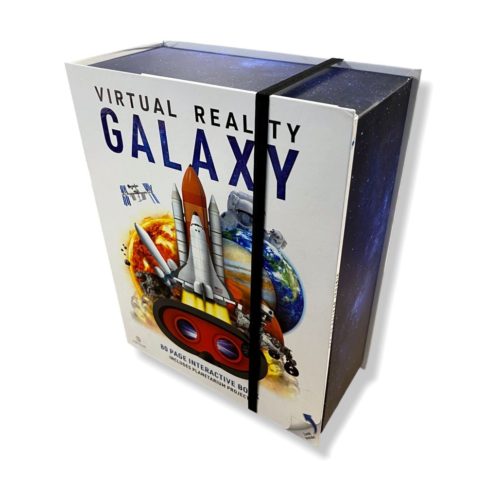 $61 Abacus Brands Virtual Reality Galaxy Interactive STEM Learning Book Set.