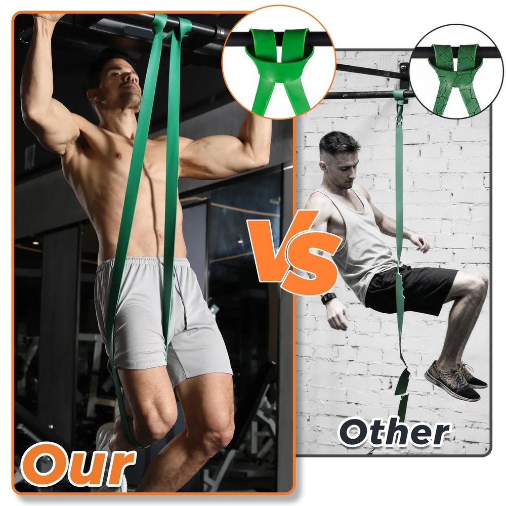 Resistance Bands for Working Out, Pull Up Exercise Bands for Home Workouts Tr...