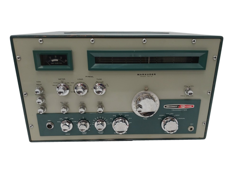 Heathkit HX-10 Marauder Ham Amateur Radio Transmitter Vintage - GREAT SHAPE