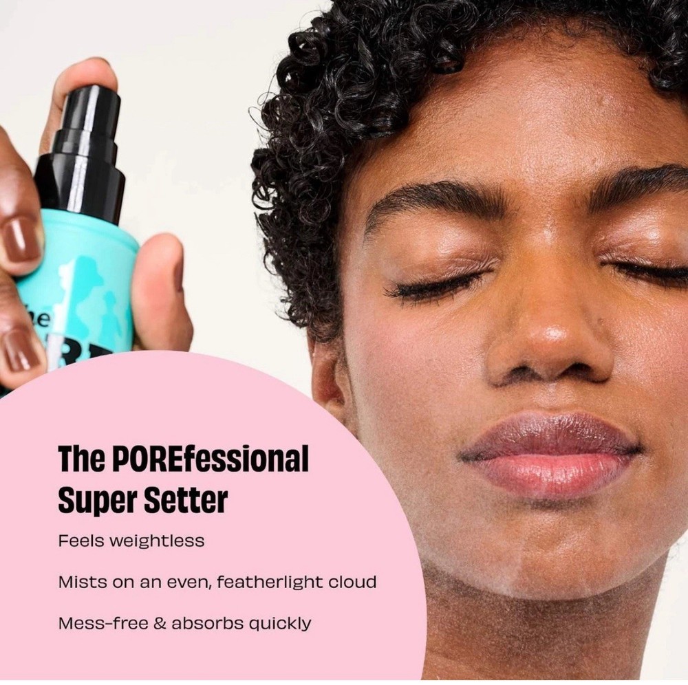 BENEFIT The POREfessional:Super Setter Makeup Setting Spray 4fl.oz No Box