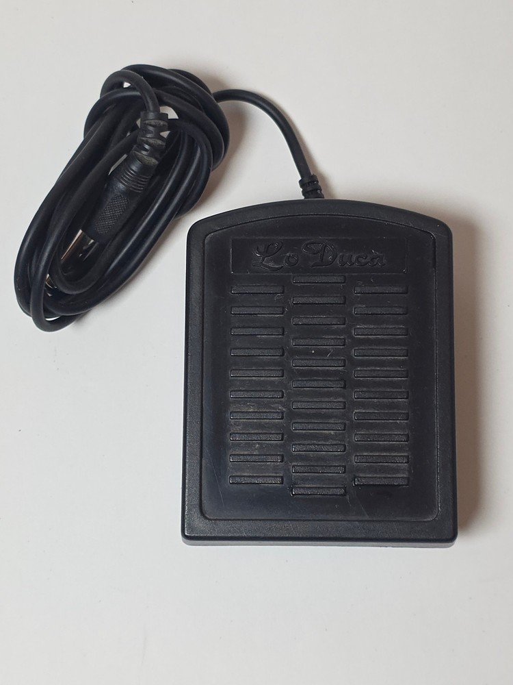 Lo Duca 3781 Universal Sustain Pedal For Electronic Keyboard