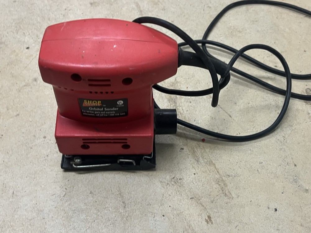 E184584 Shop Source Orbital Sander Corded