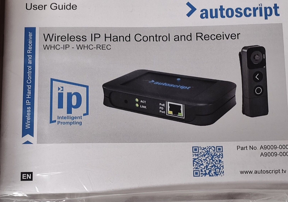 Autoscript WP-IP Wireless Base Station A9009-0002