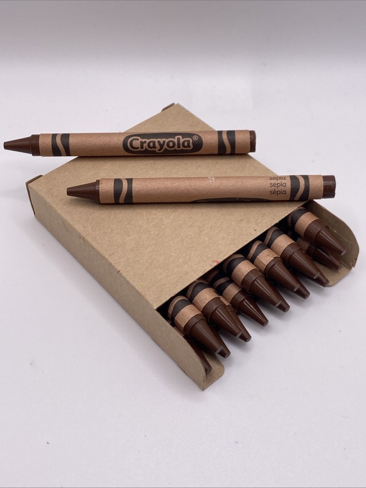(16) Crayola Crayons (sepia) BULK