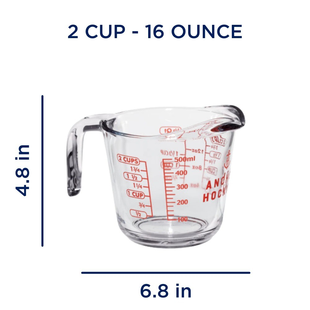 Glass Measuring Cup, 2 Cup