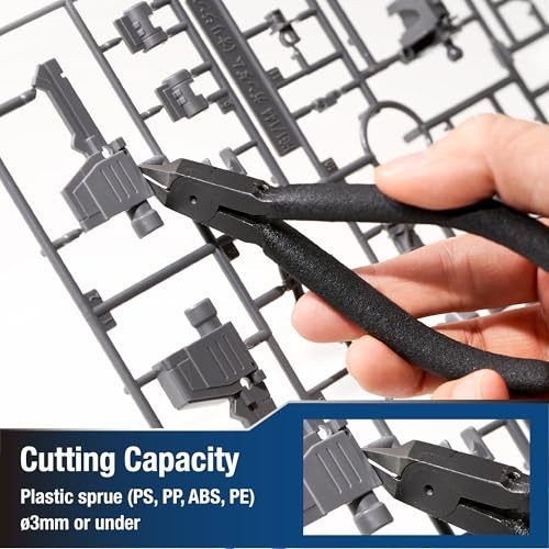 Sharp Pointed Side Cutter for Plastic Models - Precision Sprue Tool Gunpla