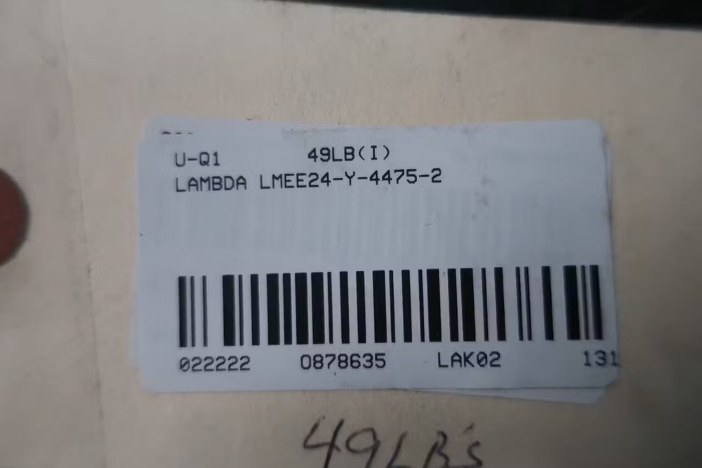 Lambda LMEE24-Y-4475-2 Regulated Power Supply 105-132v-ac